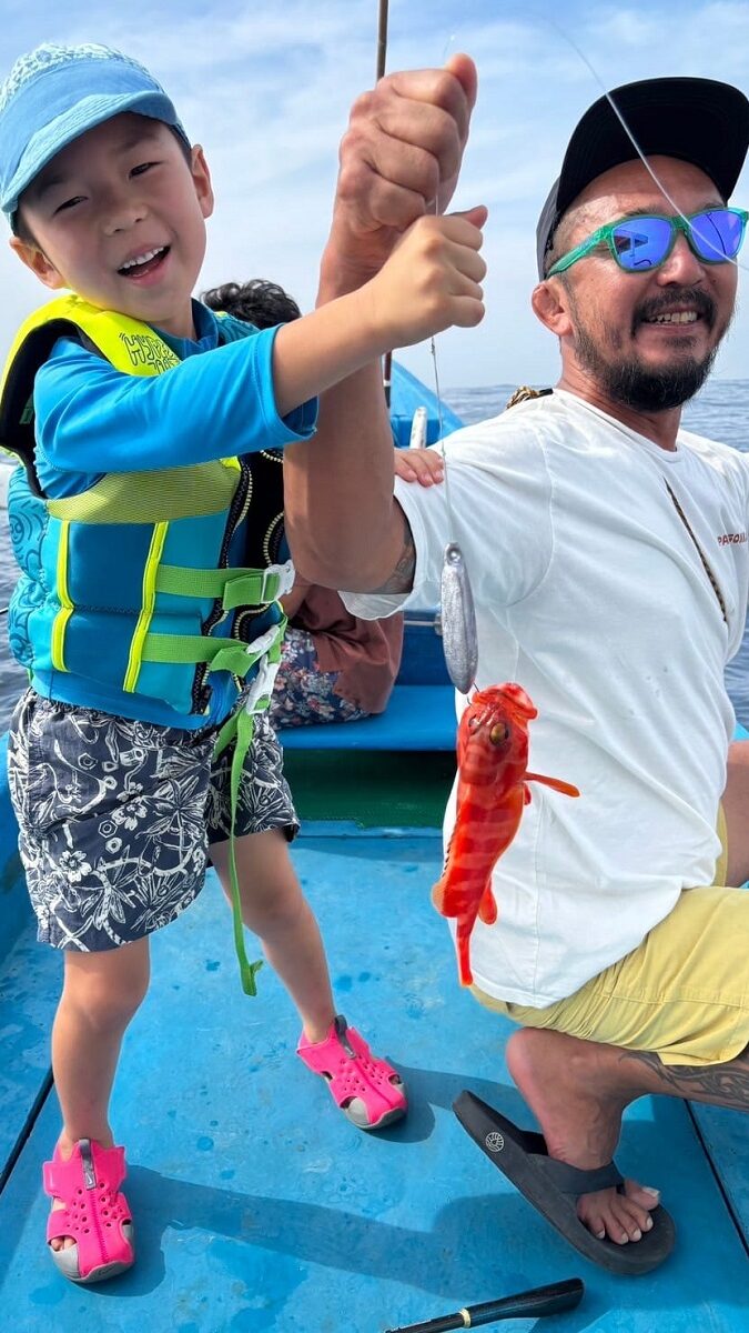 Tabasan bali子供と釣り
