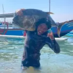 Tabasan Bali Spearfishing🐟バリ島スピアフィッシング漁師Jamoo